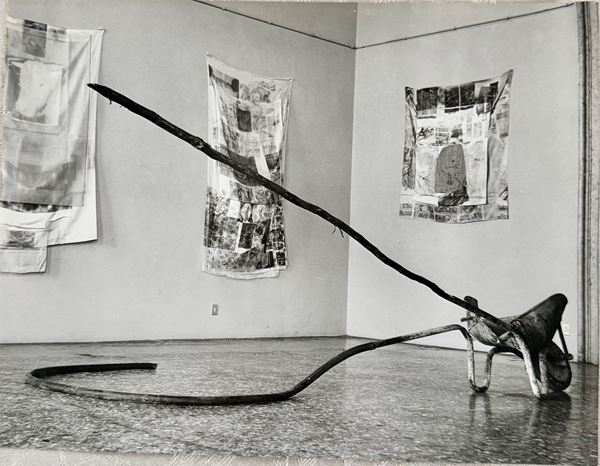 Archive Photograph - Robert Rauschenberg Exhibition, Ca' Pesaro 1975