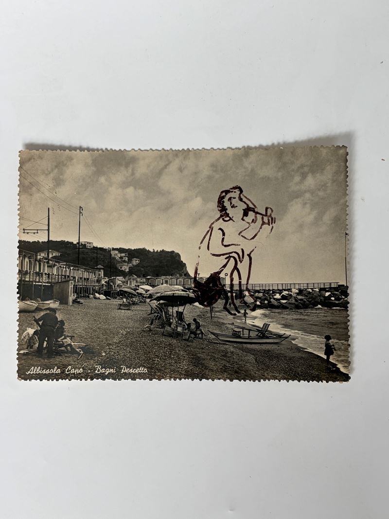 Cartolina Milena Milani da Garelli