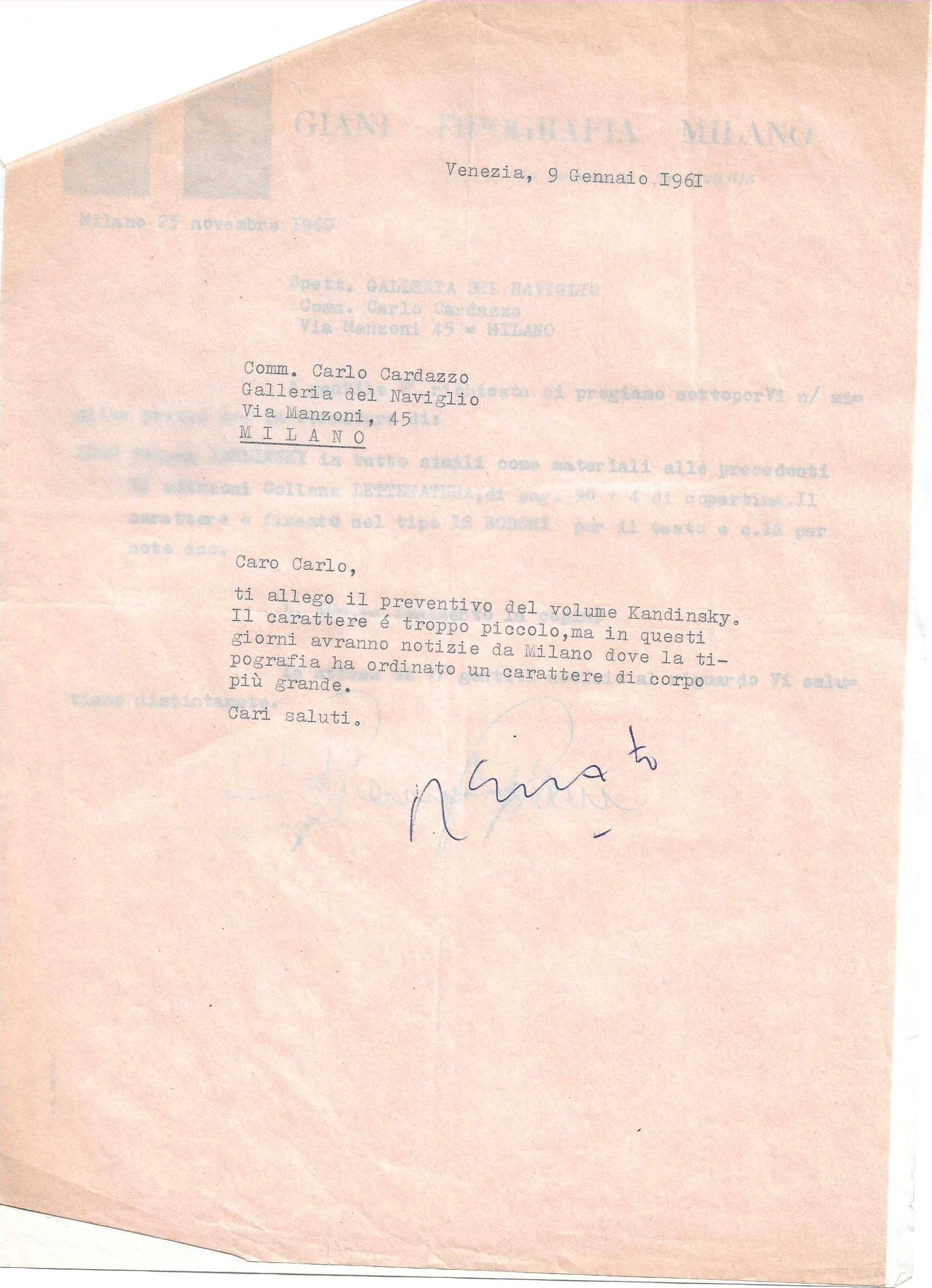 WASSILY KANDINSKY, Set di foto e documenti