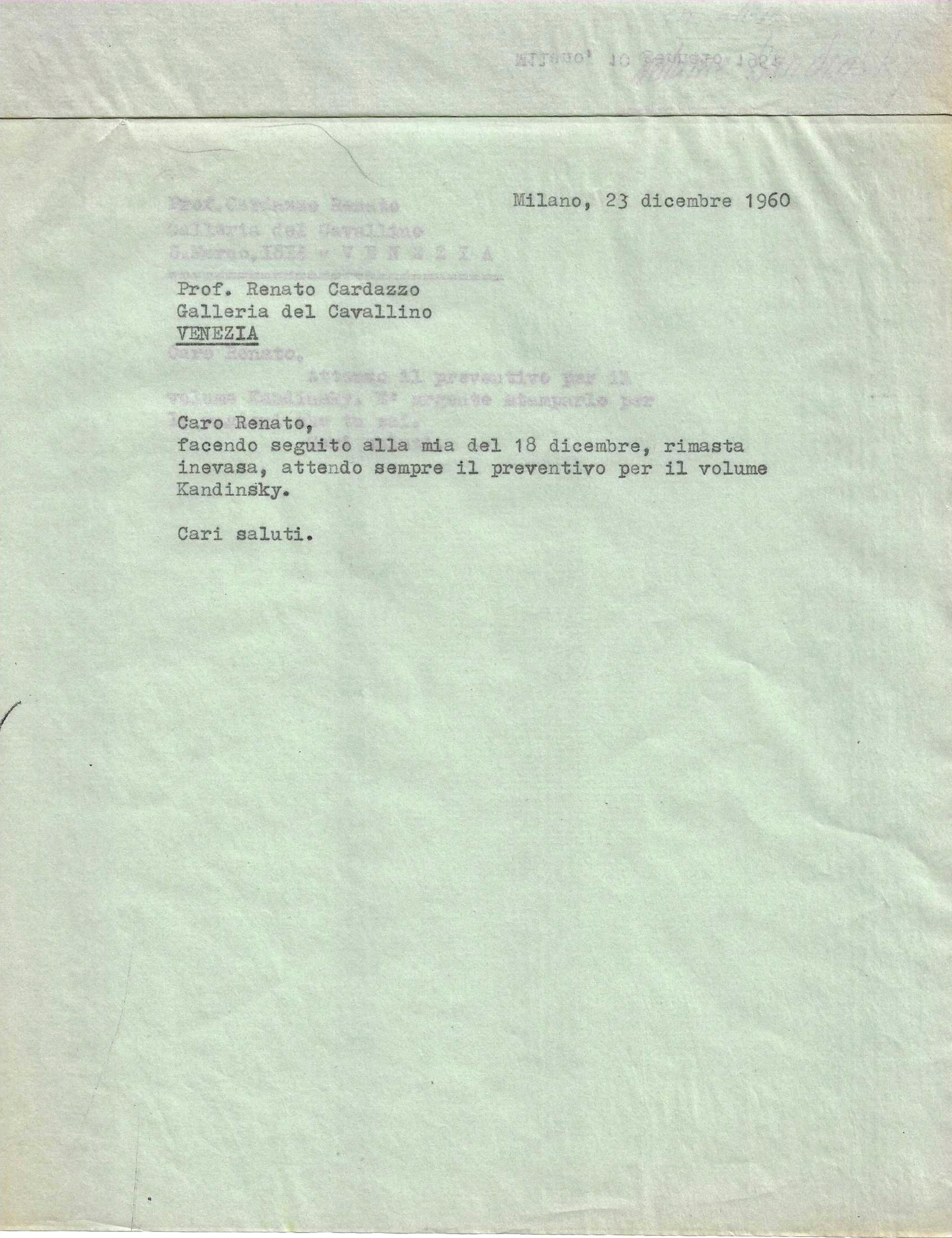 WASSILY KANDINSKY, Set di foto e documenti