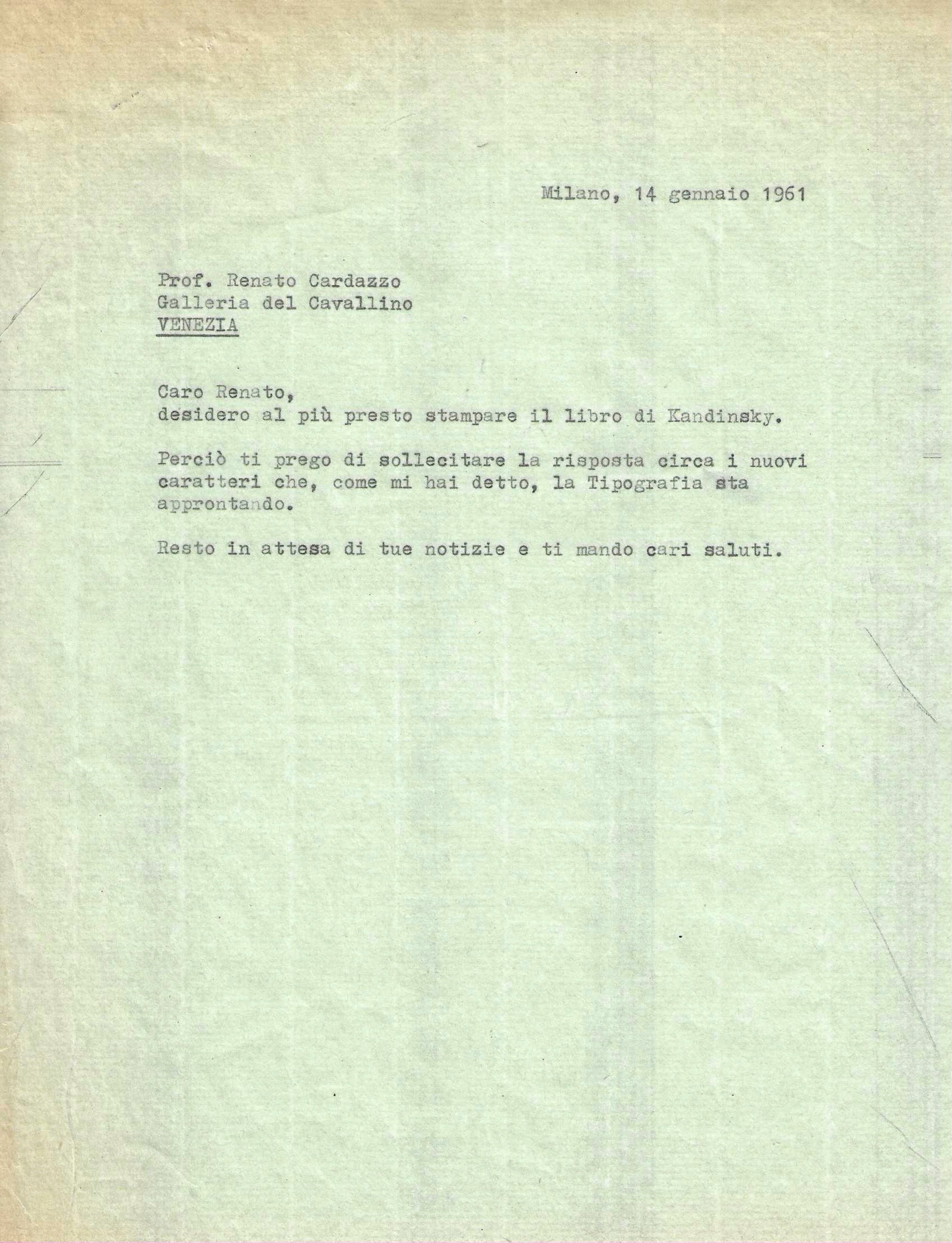 WASSILY KANDINSKY, Set di foto e documenti