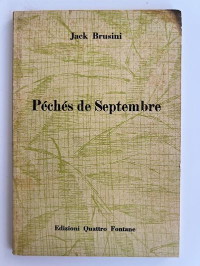 Jack Brusini, Péchés de Septembre