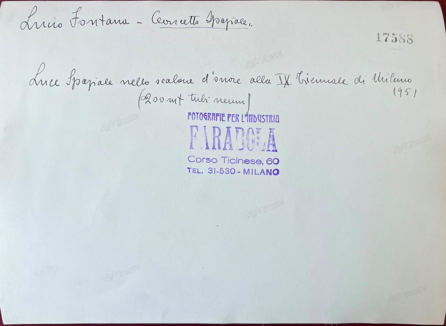 Concetto Spaziale, Fontana