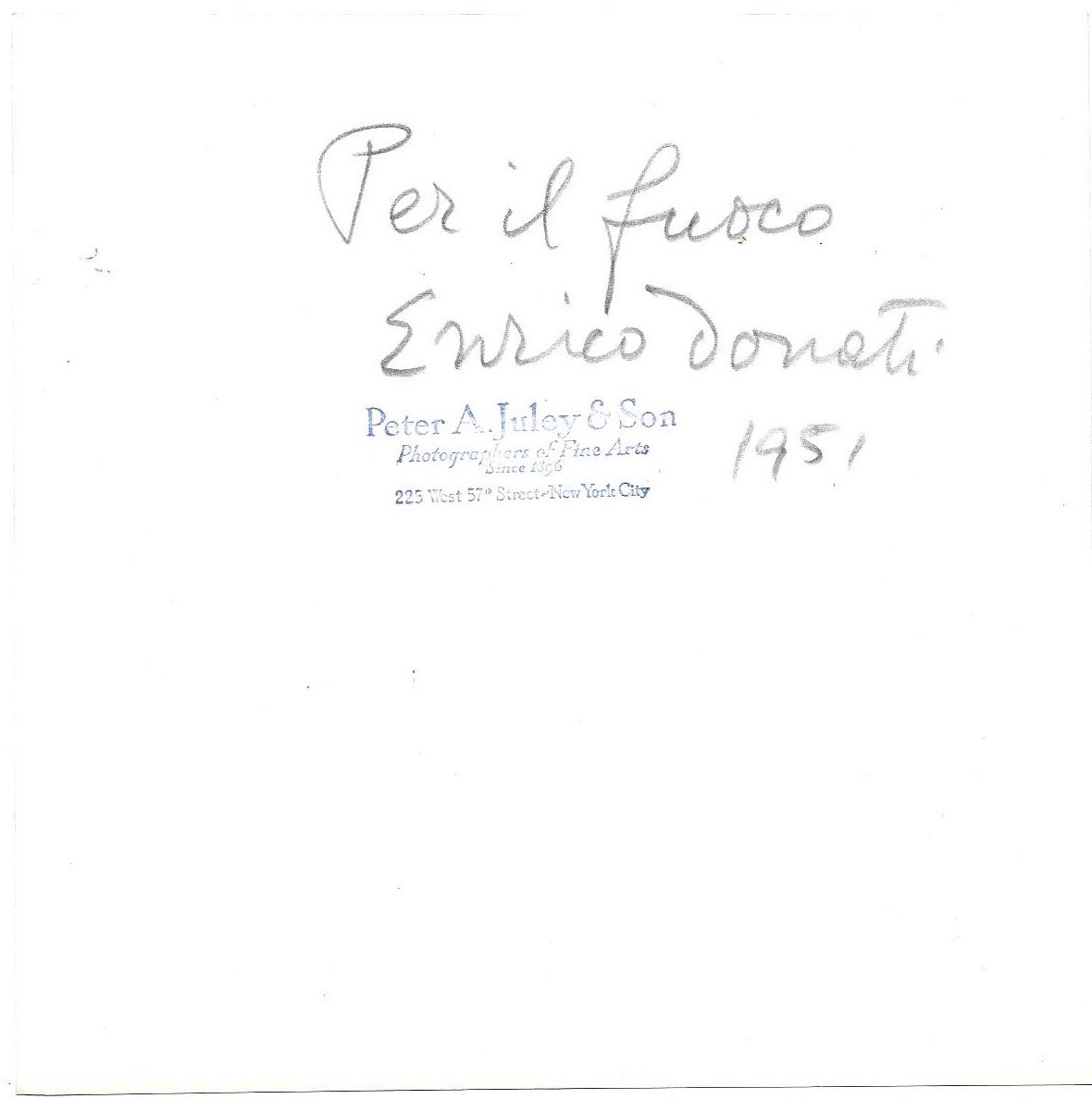 ENRICO DONATI