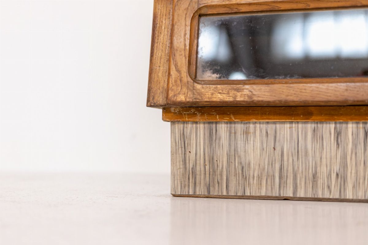 Mobile Dispensa per Negozio di Alimentari in Legno e Vetro
