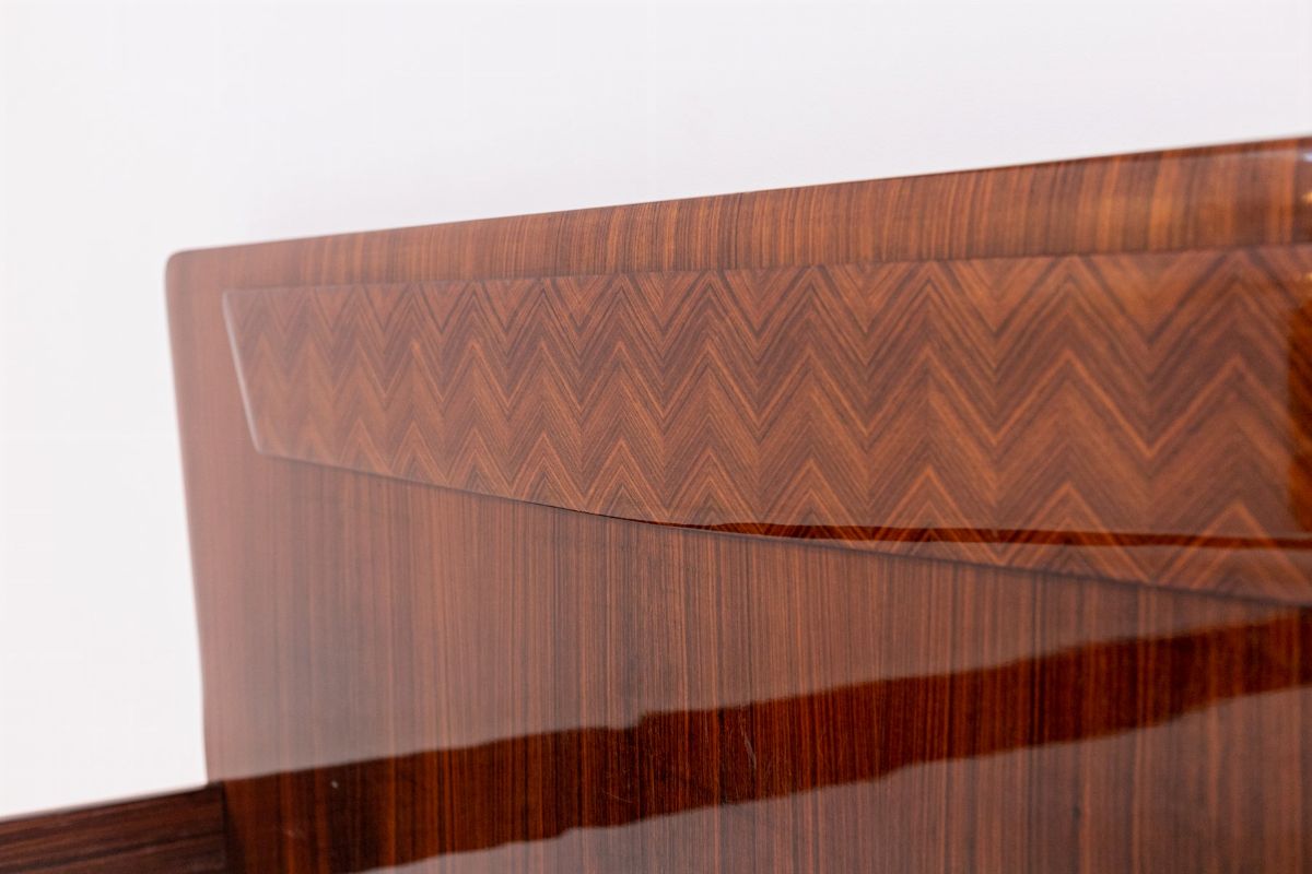 Letto in Legno Vintage Italiano (attr.)