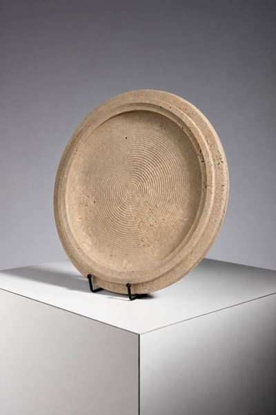 Svuota tasche in travertino (anni ’70)