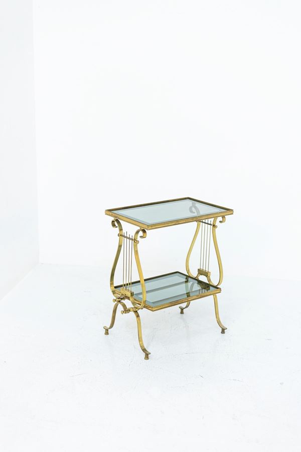 Manifattura Italiana - Italian manufacture brass coffee table