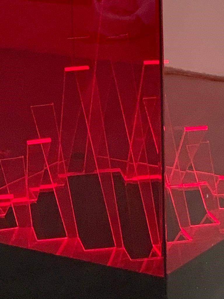 Lampada da Tavolo Cubo di Teo Rossa
