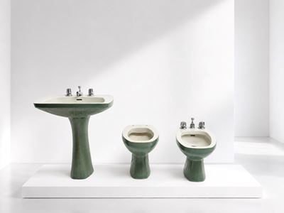 Set da bagno della serie Gardenia