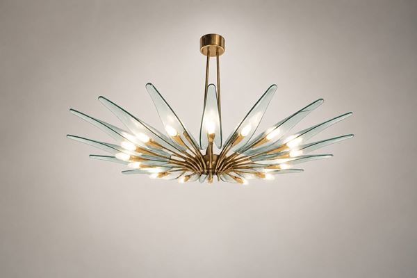 Max Ingrand - Lampadario Fontana Arte