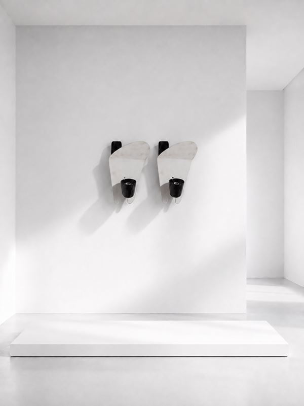 Manifattura francese - Pair of French wall sconces