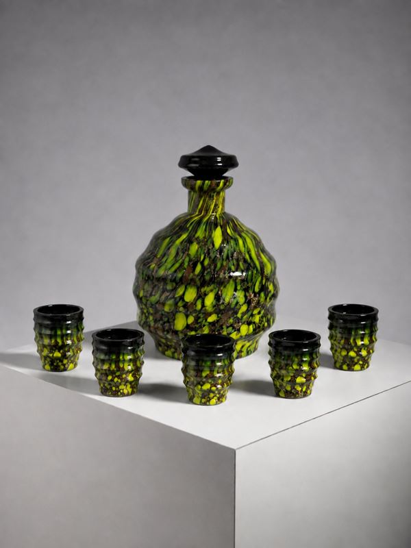 Murano Glass - Liqueur set