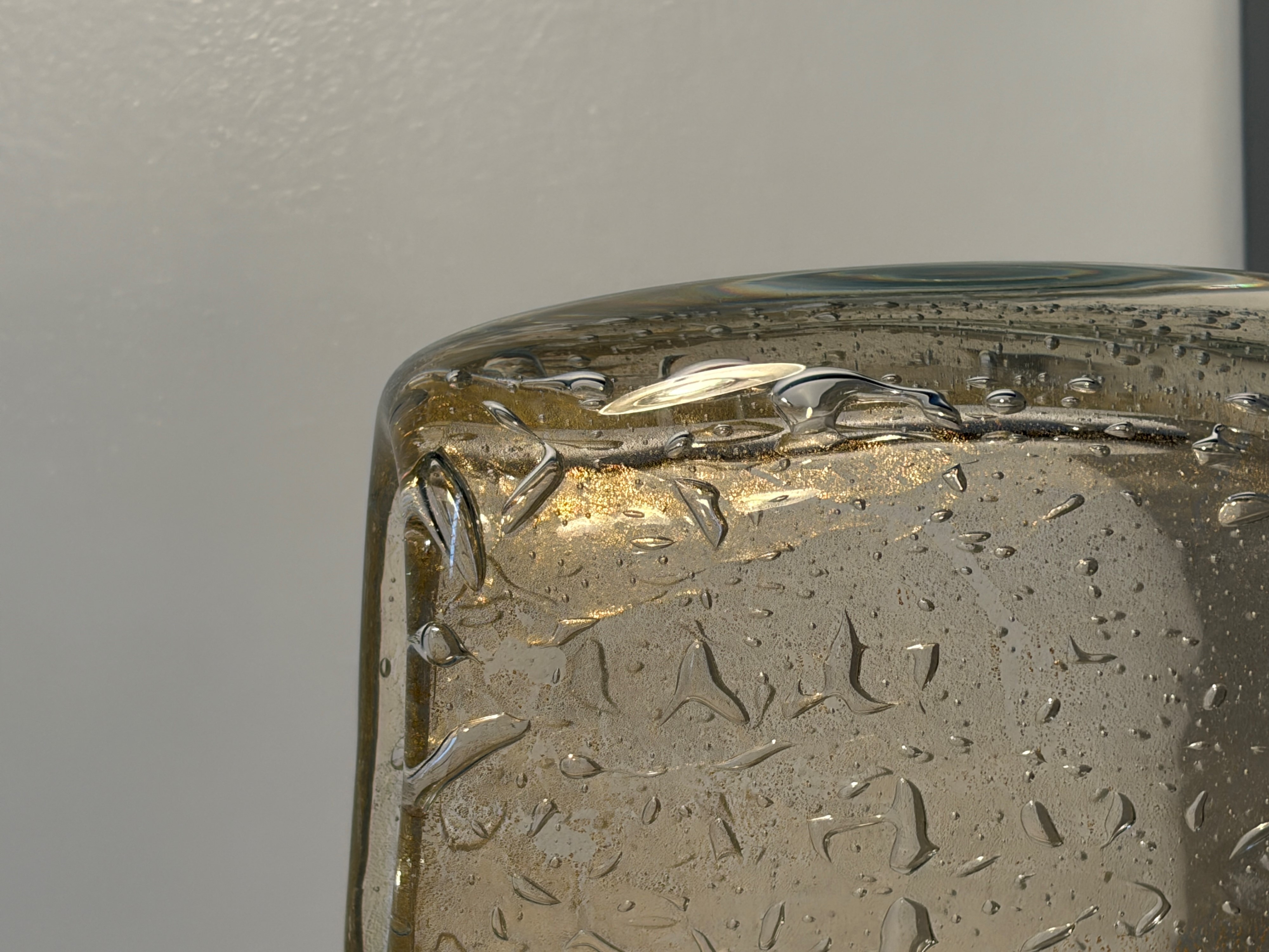 Mian Giuliano - Vaso in vetro di Murano Sommerso firmato