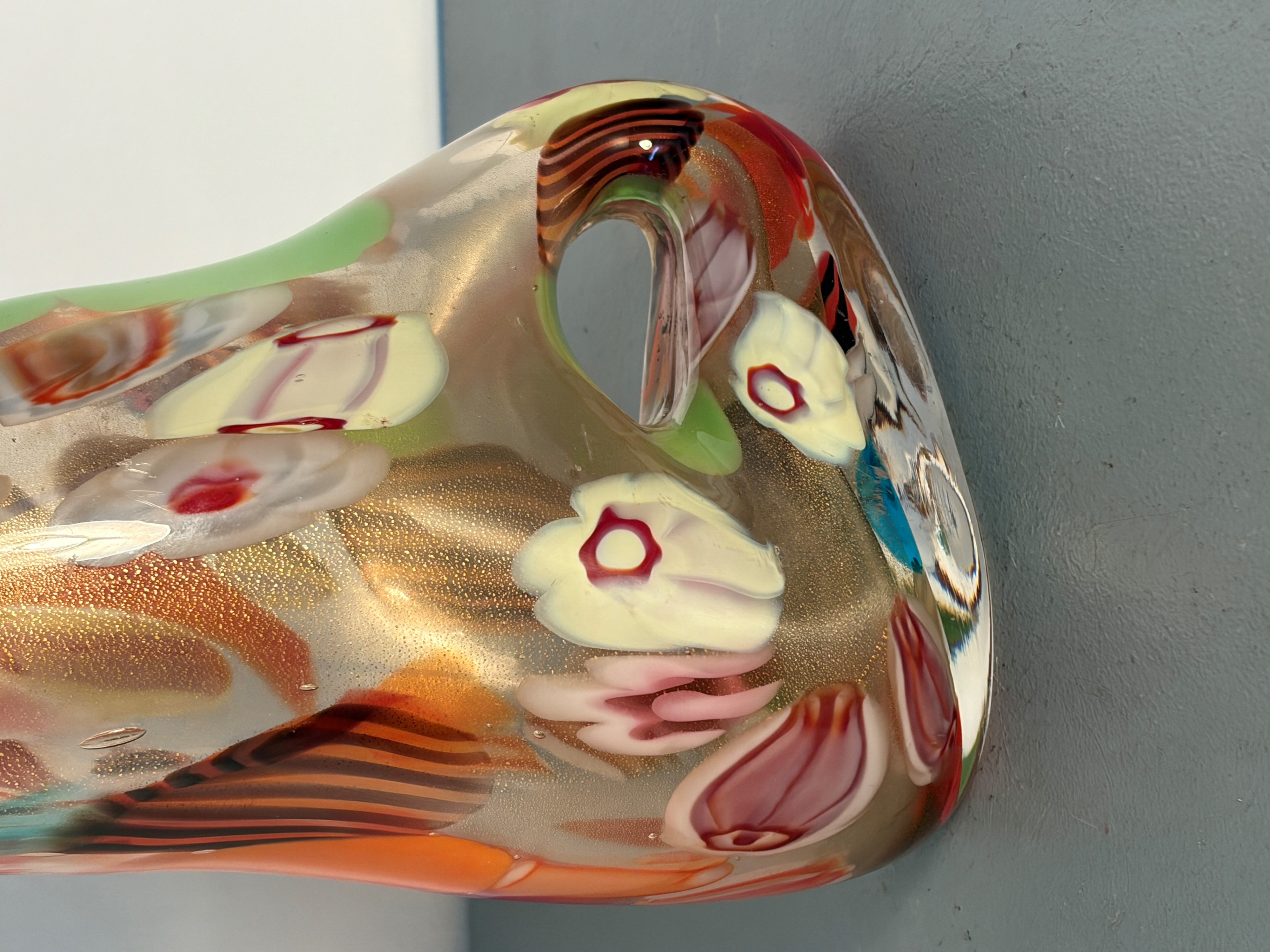 Aureliano Toso - Vaso in vetro di Murano (altezza 27 cm)