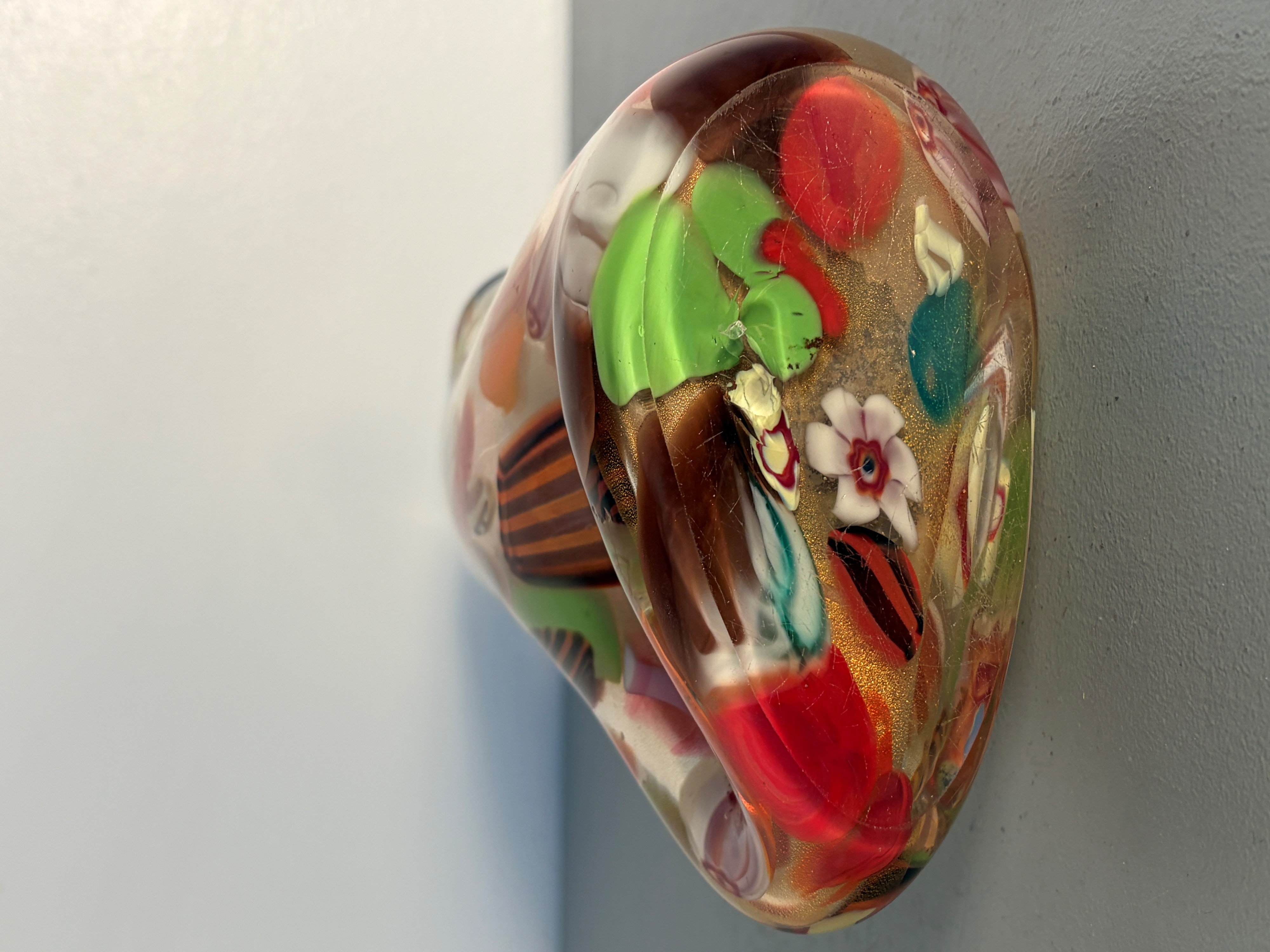 Aureliano Toso - Vaso in vetro di Murano (altezza 27 cm)