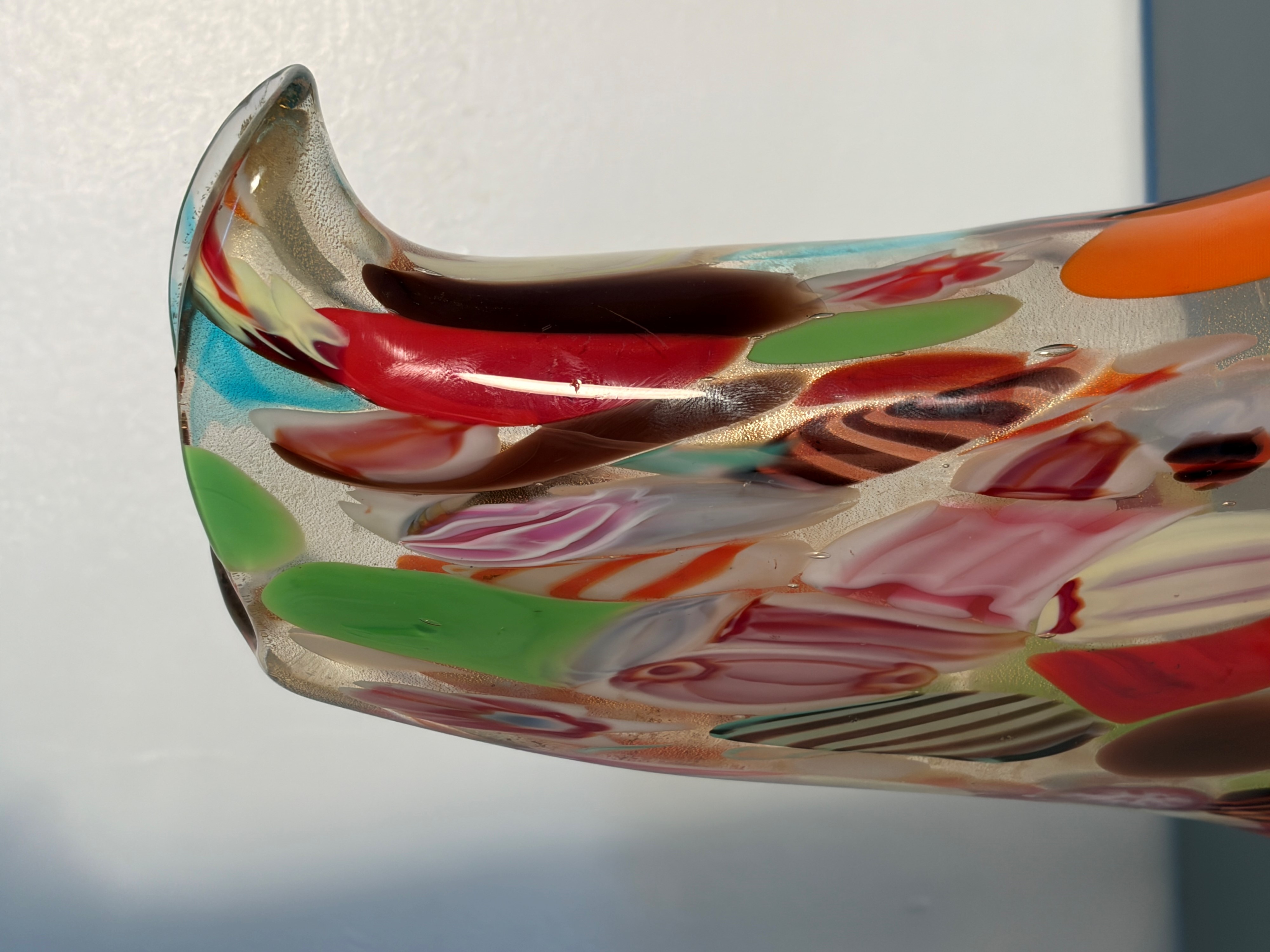 Aureliano Toso - Vaso in vetro di Murano (altezza 27 cm)