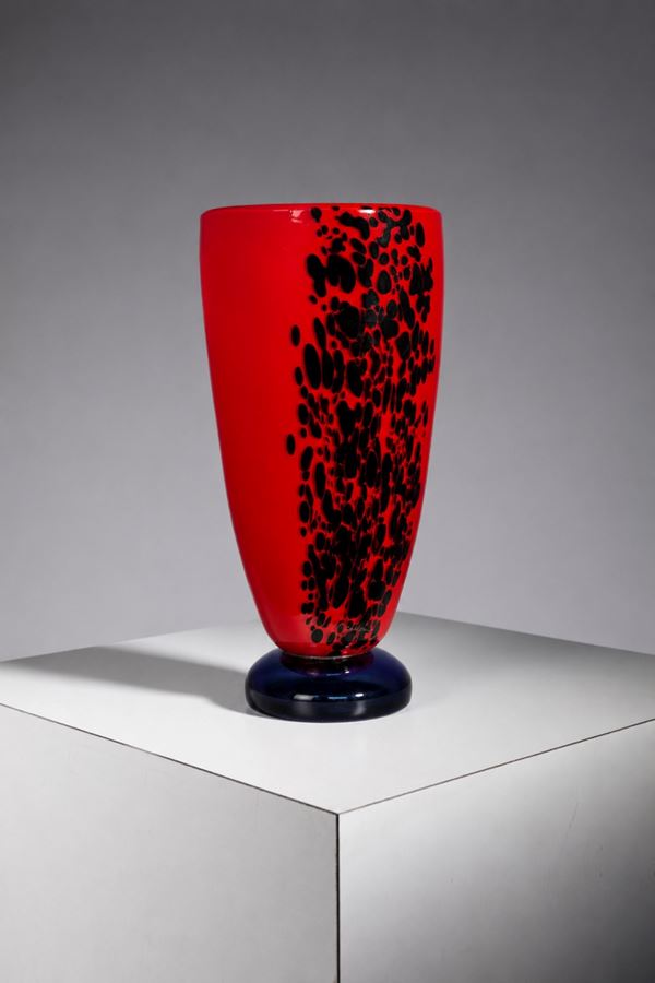 Carlo Moretti - vase, signed