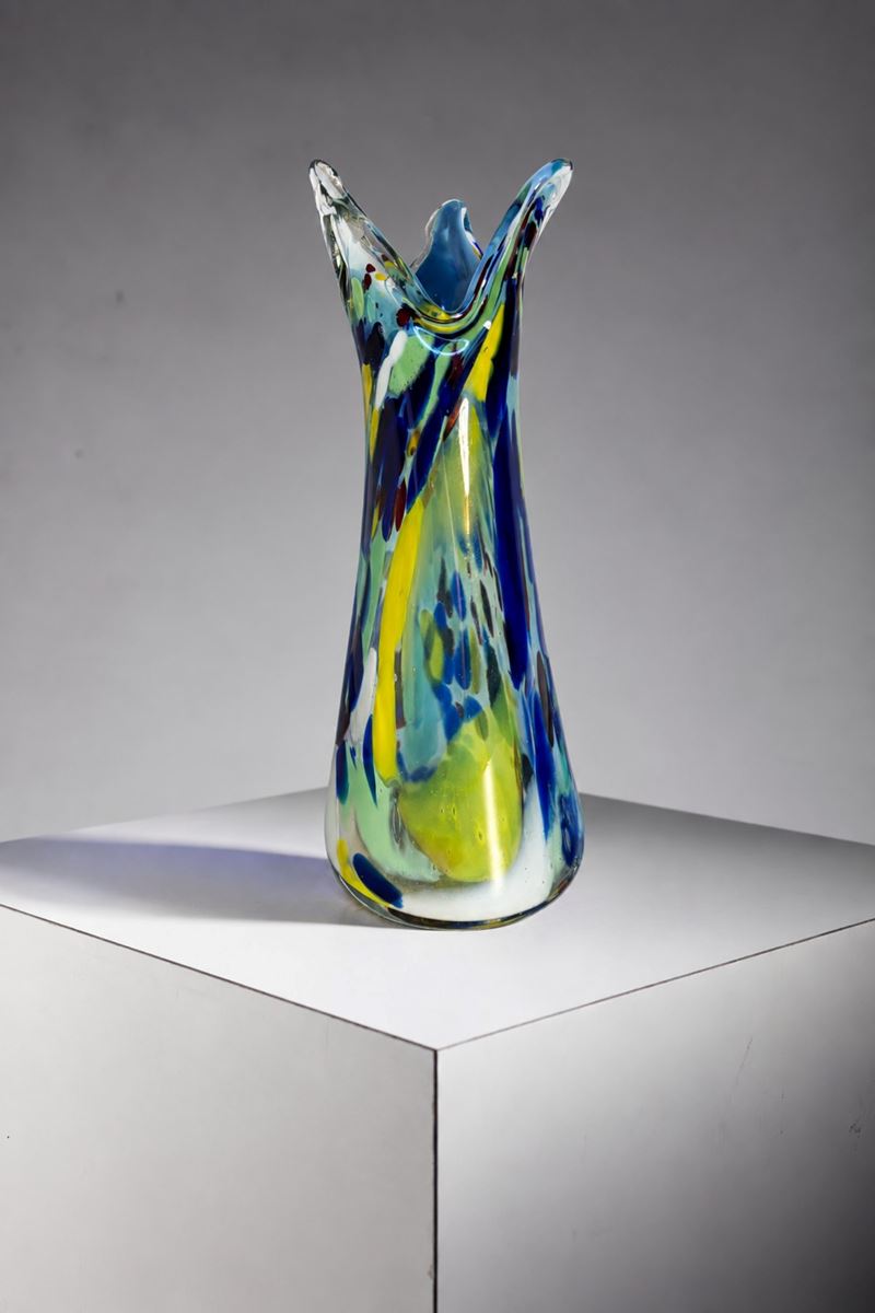 Murano Glass - Vaso in vetro artistico