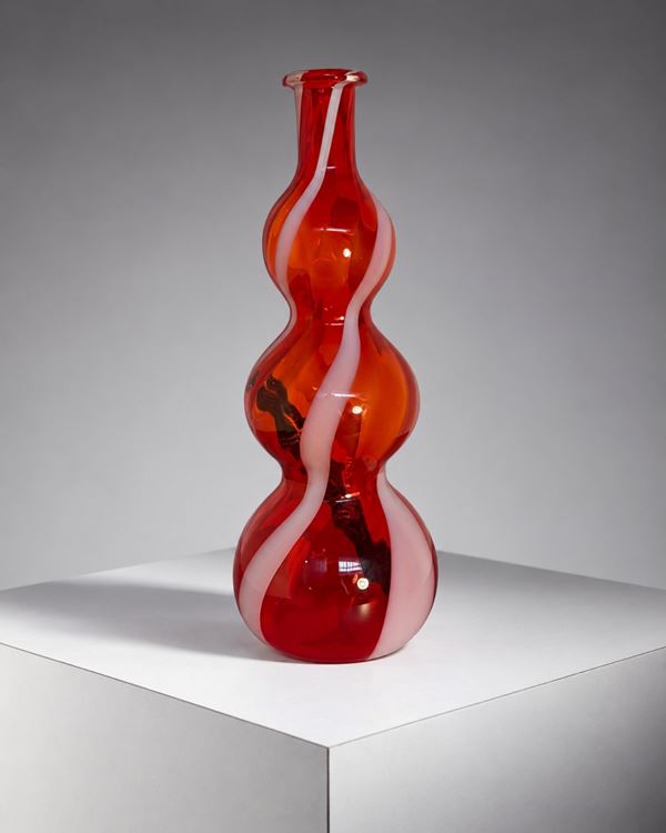 Fulvio Bianconi - Vase label