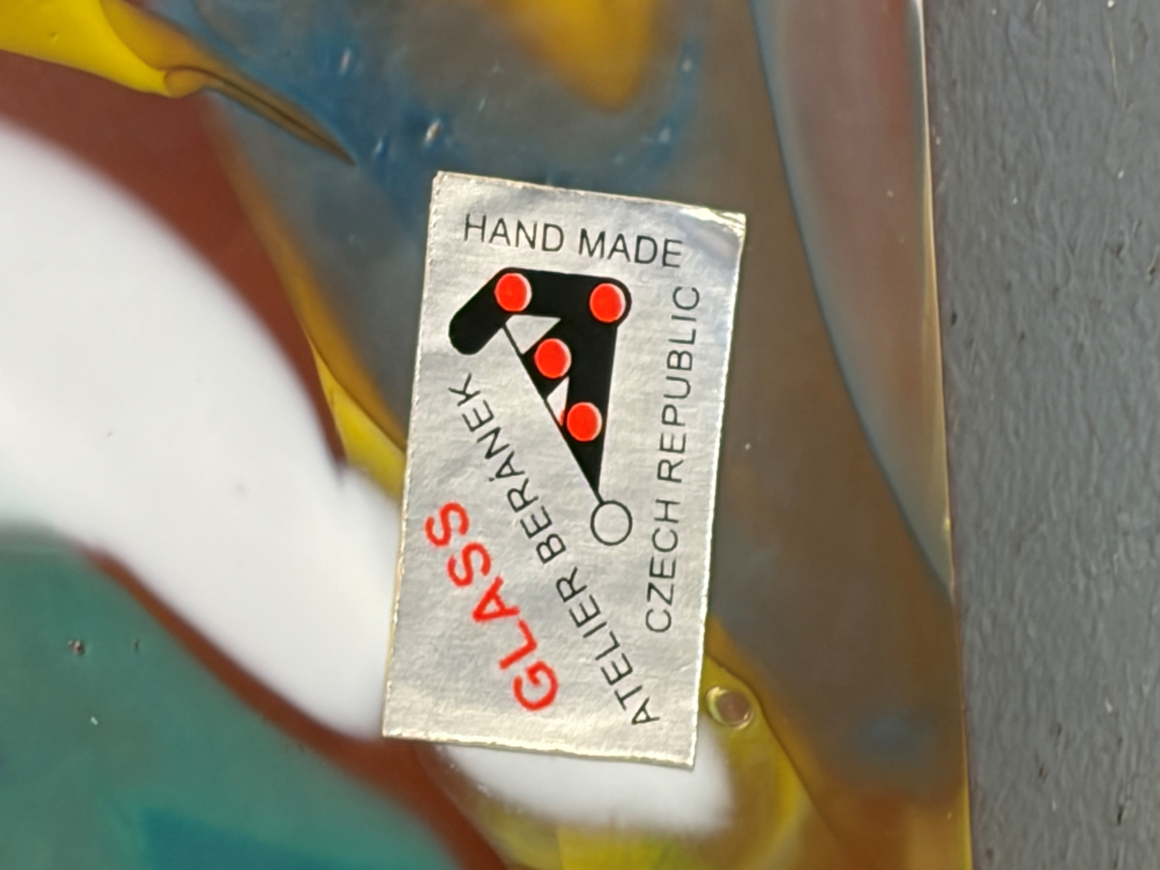 Atelier Beránek - Vaso in vetro artistico