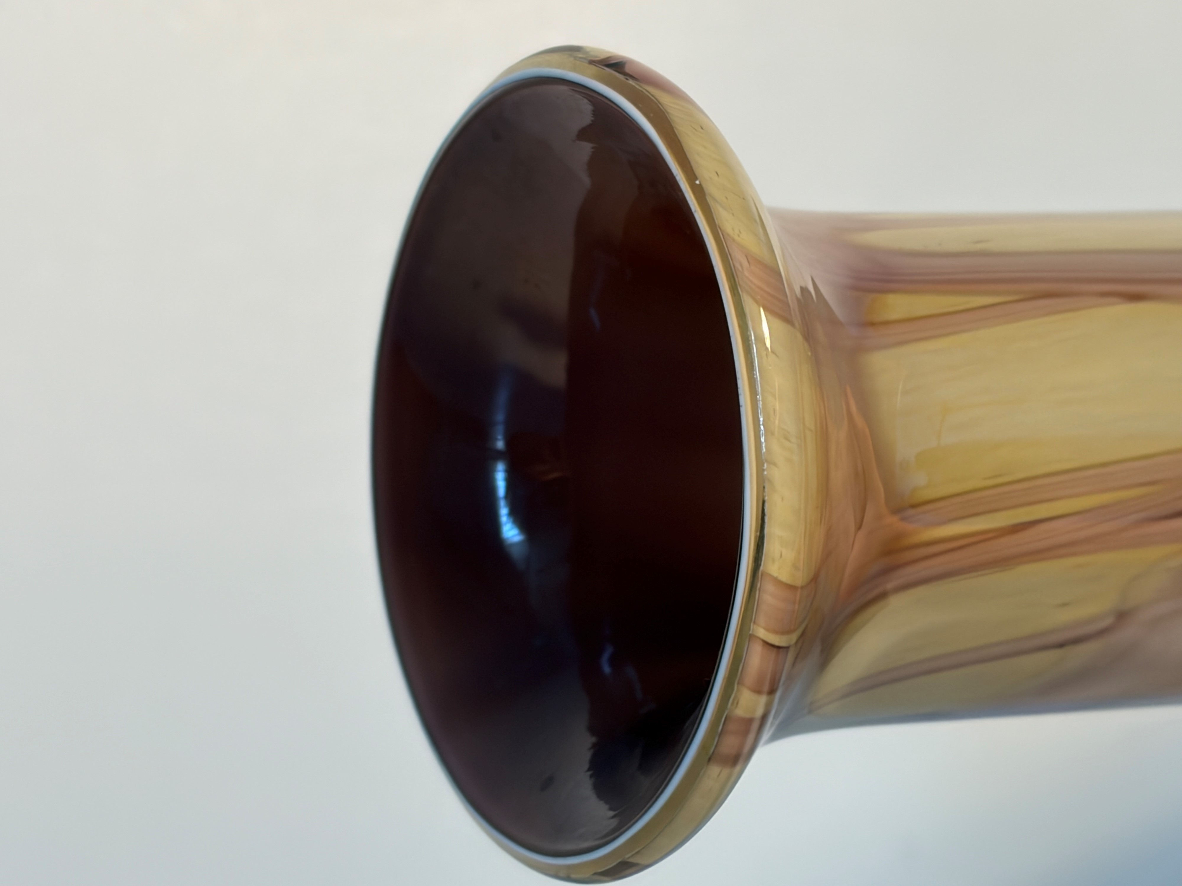 Manifattura Italiana - Vaso in vetro artistico