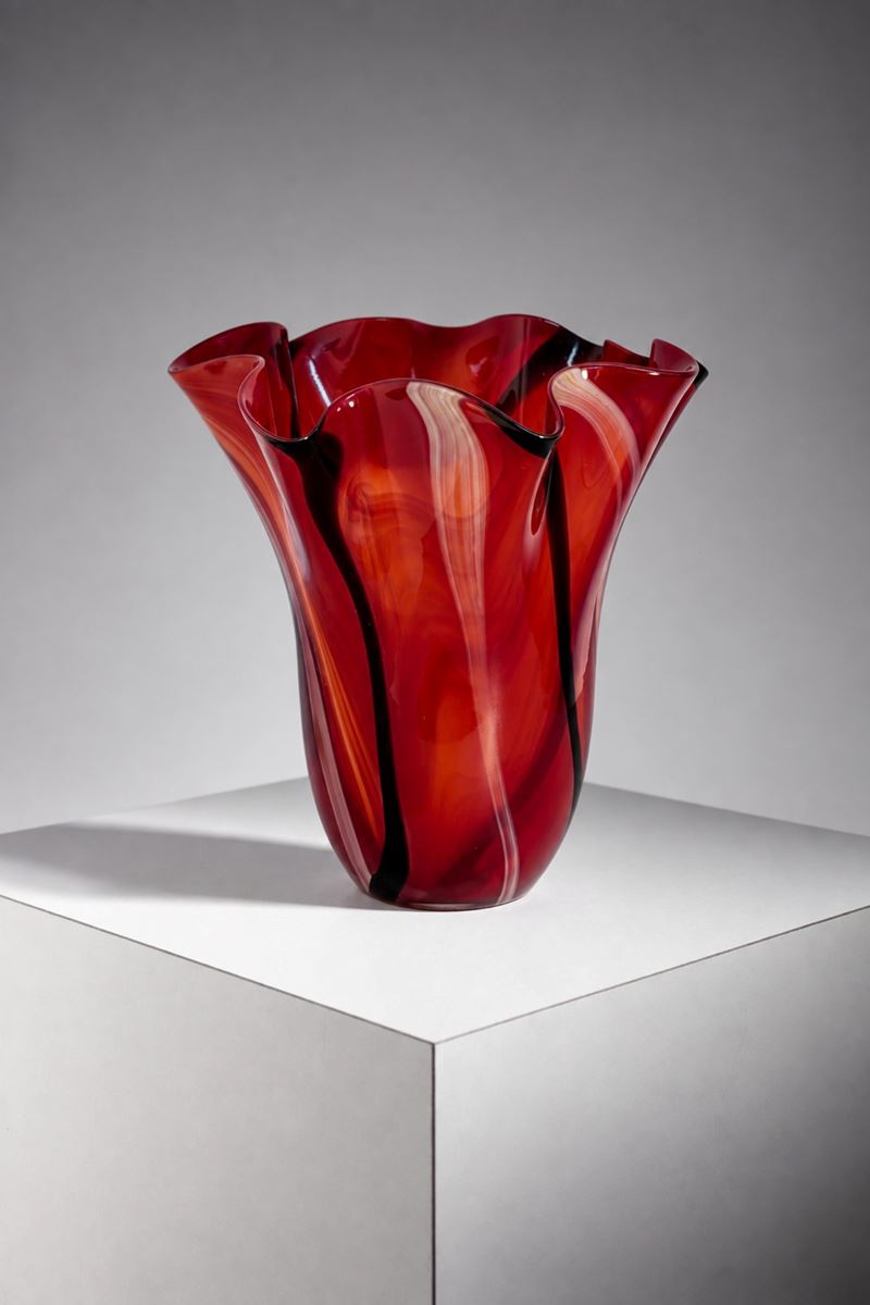 Jozefina Krosno - Vaso decorativo in vetro artistico