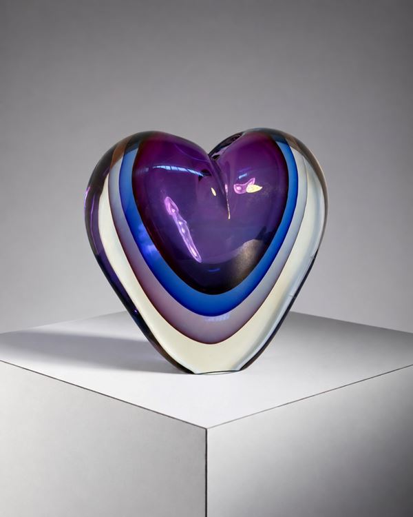 Luigi Onesto - Signed glass sculpture