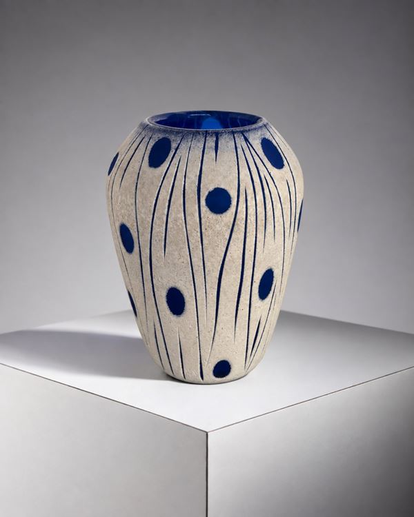 Murano Glass - Vase blue