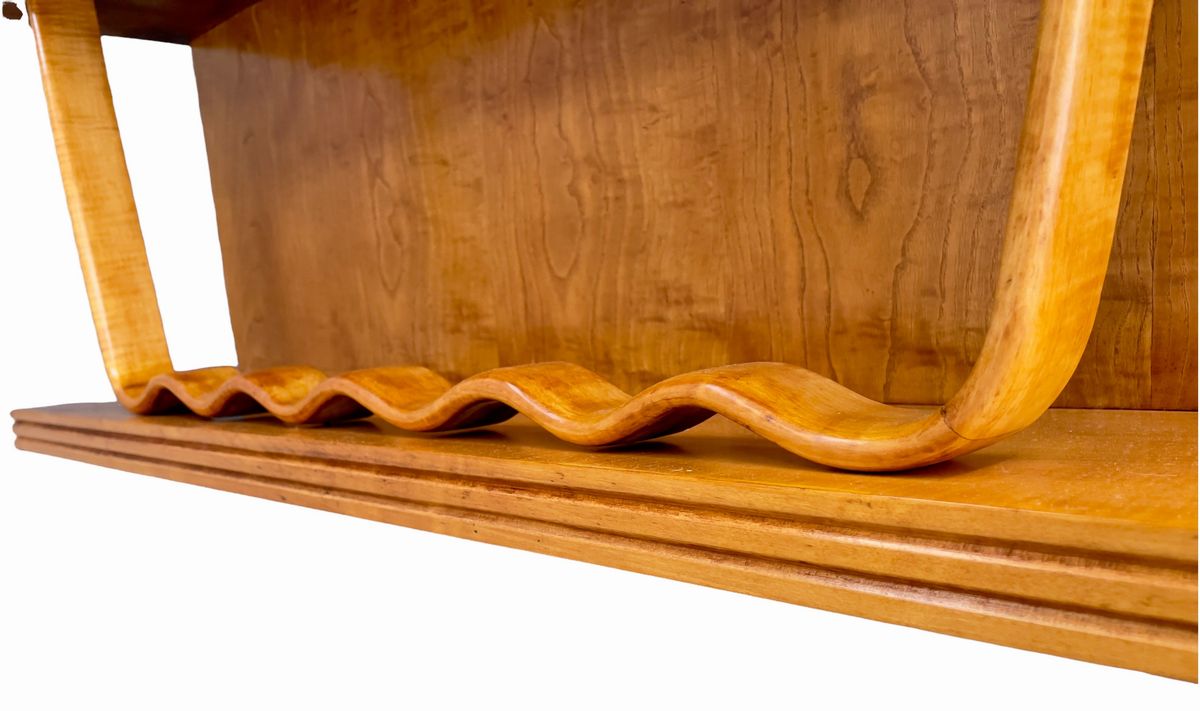 Mirror with drawers,