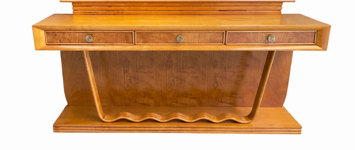 Mirror with drawers,