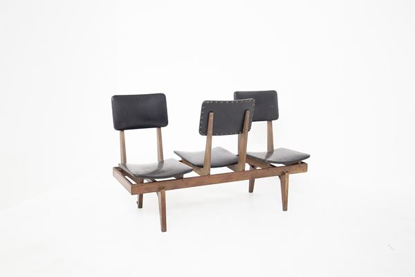 Manifattura Italiana - Bench with Black Seats 