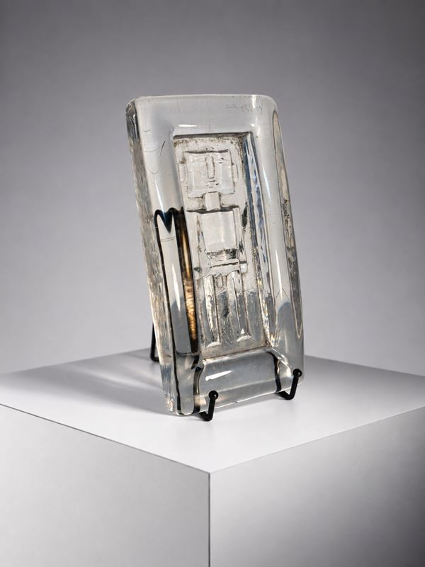 Erik  Hoglund - Sculptural totem, signed