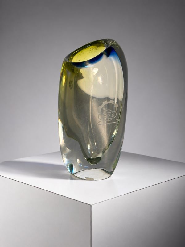 ZPS  Zlín - Vase, label