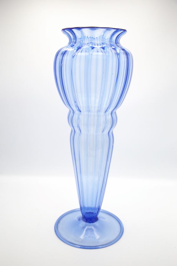 Napoleone Martinuzzi - Napoleone Martinuzzi Murano Glass Vase for Zecchin