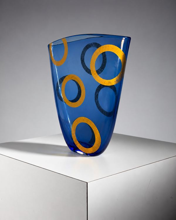 Murano Glass - Nostos Murano Vase, signed