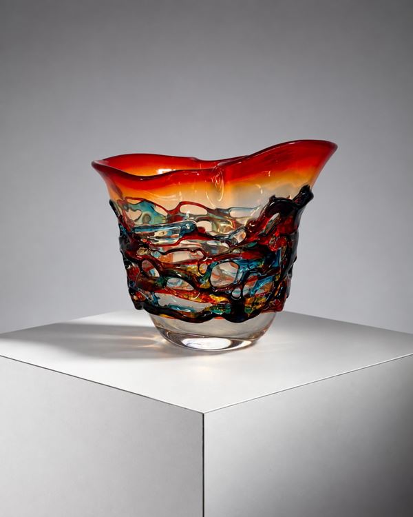 Luigi Camozzo - Vase, signed