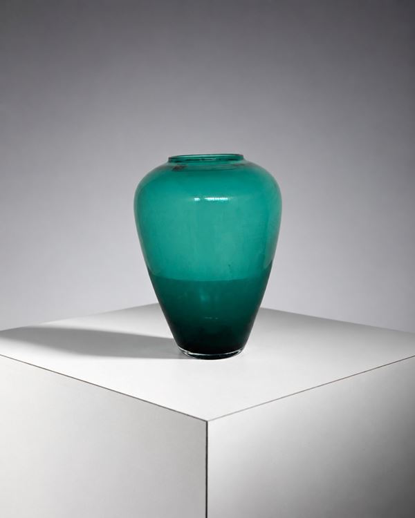 Carlo Moretti - Vaso, etichetta