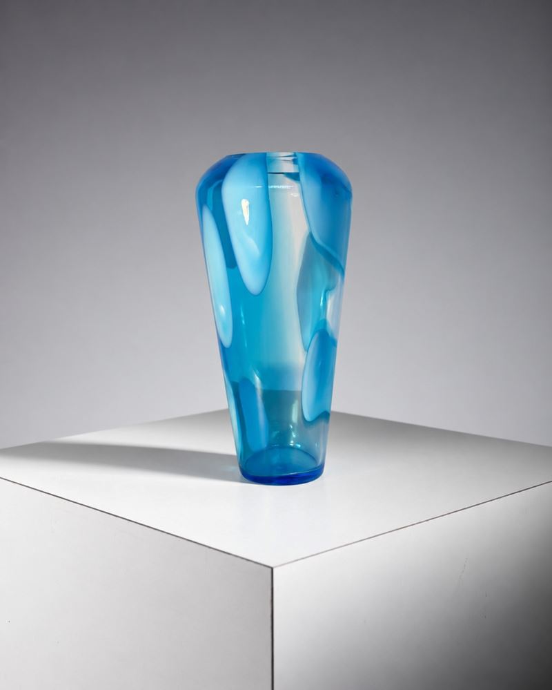Mian Giuliano - Vaso in vetro di Murano firmato (anni 2000)