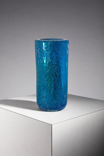 Vaso decorativo in vetro di Murano