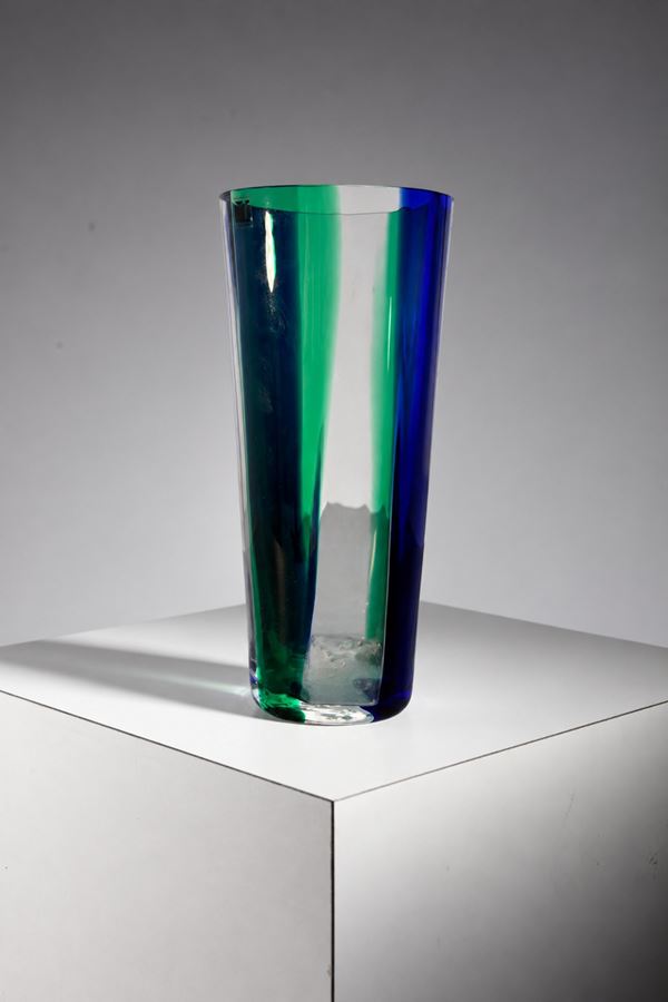 Carlo Moretti - Vase, label