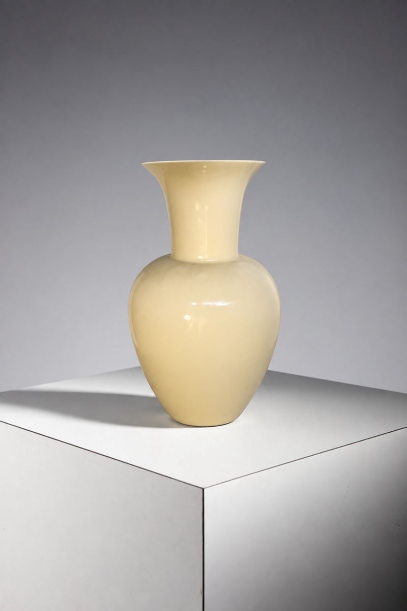 Murano Glass - Vaso in vetro di Murano con etichetta Formia (anni ’80)