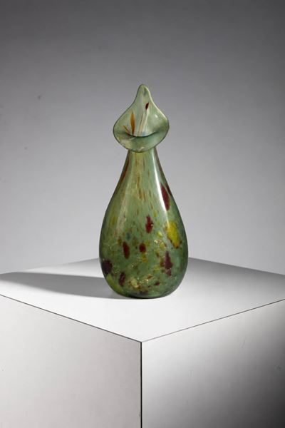 Vaso in vetro di Murano (forma organica)