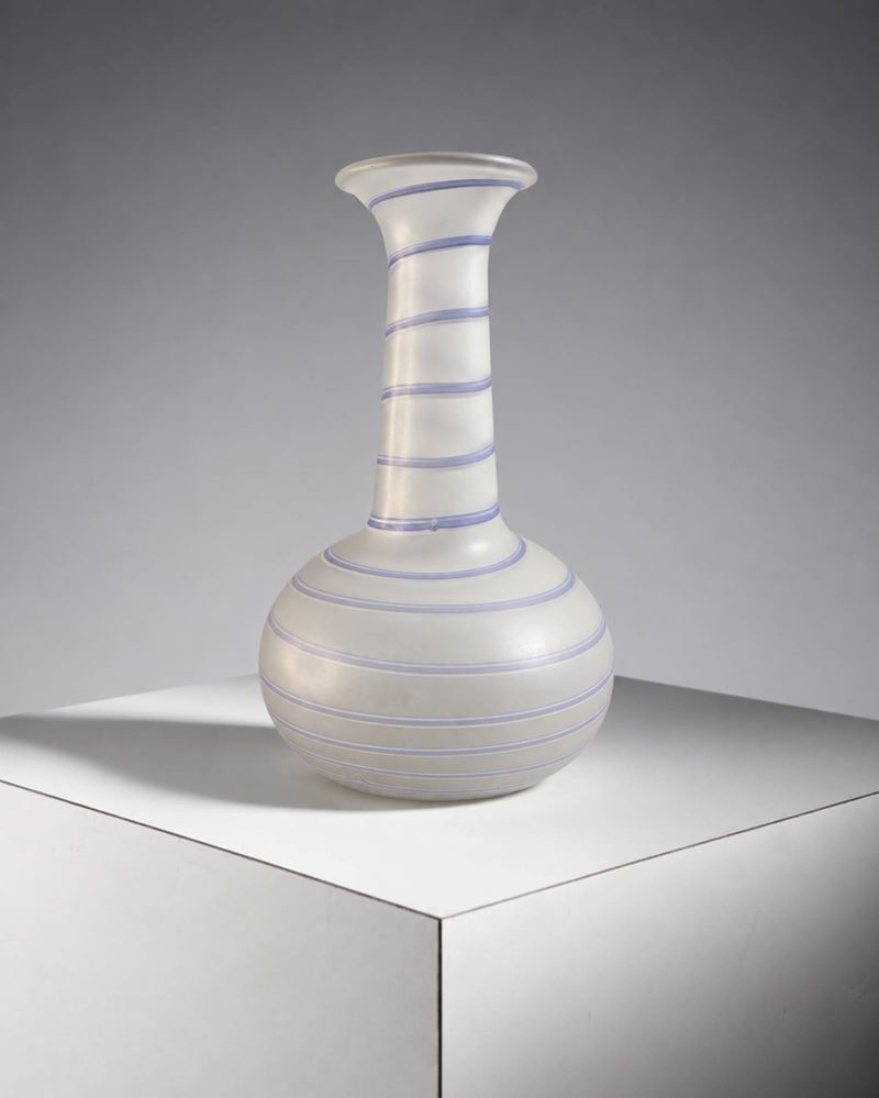 Venini - Vaso in vetro di Murano firmato