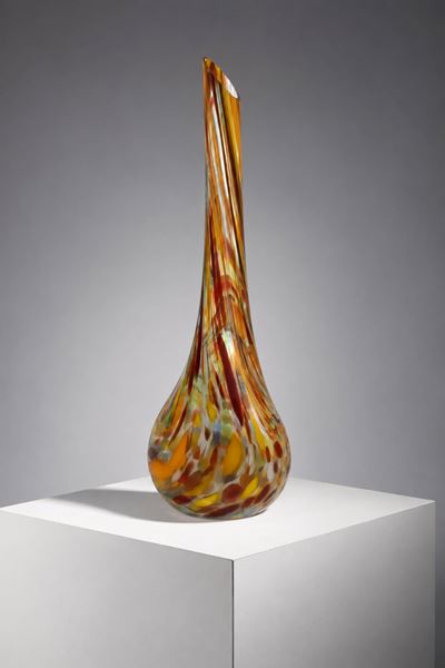 Grande vaso in vetro di Murano (anni ’70)