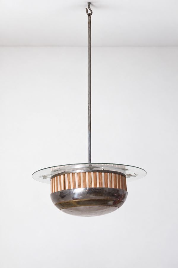 Manifattura Italiana - Art Decò Chandelier