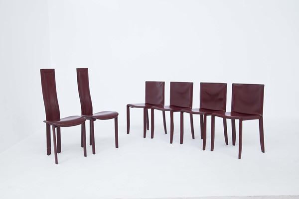 Maurizio Cattelan - Vintage Leather Chairs for Cattelan Italia