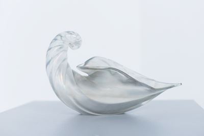 Ercole Barovier Cornucopia in Vetro di Murano Iridato