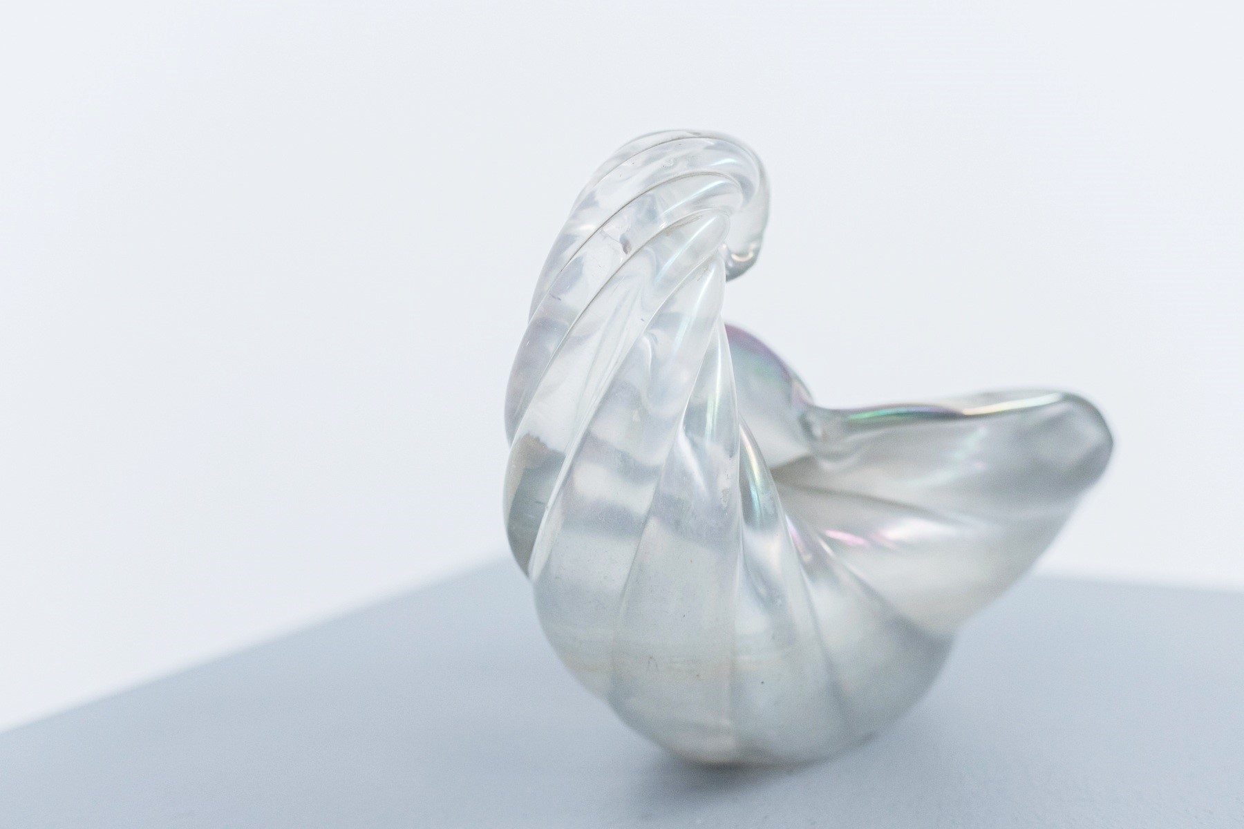 Ercole Barovier Cornucopia in Vetro di Murano Iridato