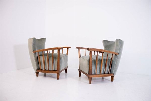 Maurizio Tempestini - Pair of Vintage Armchairs Maurizio Tempestini